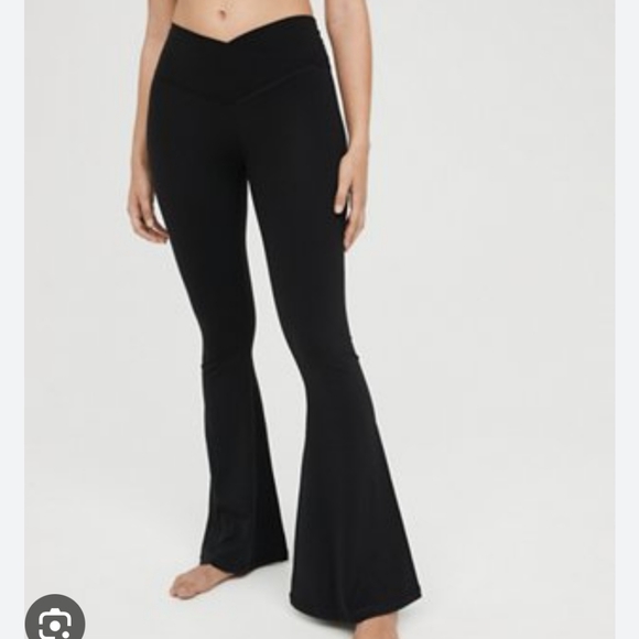 aerie Pants - Aerie flare leggings long sz small
